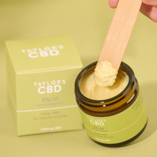 Taylors CBD balm consistency